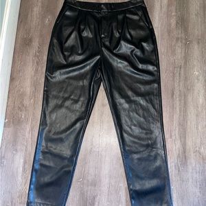 Faux Leather Pants